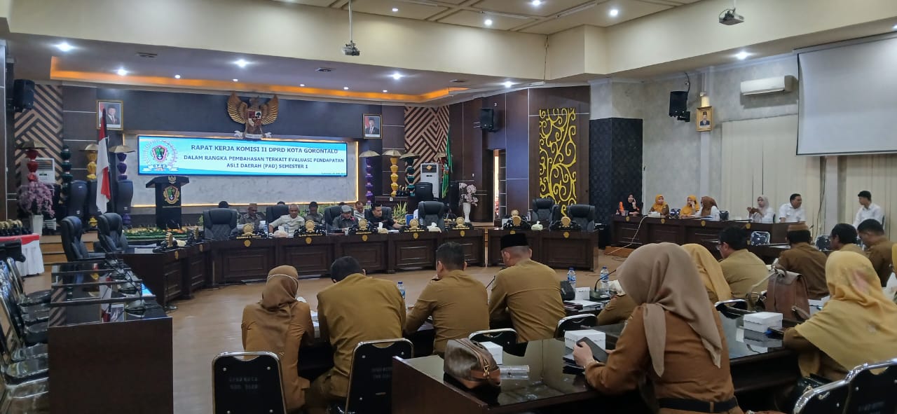 DPRD Evaluasi Pendapatan Asli Daerah Kota Gorontalo