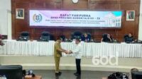 Gubernur Gorontalo Serahkan Ranperda Pertanggungjawaban APBD Tahun 2024