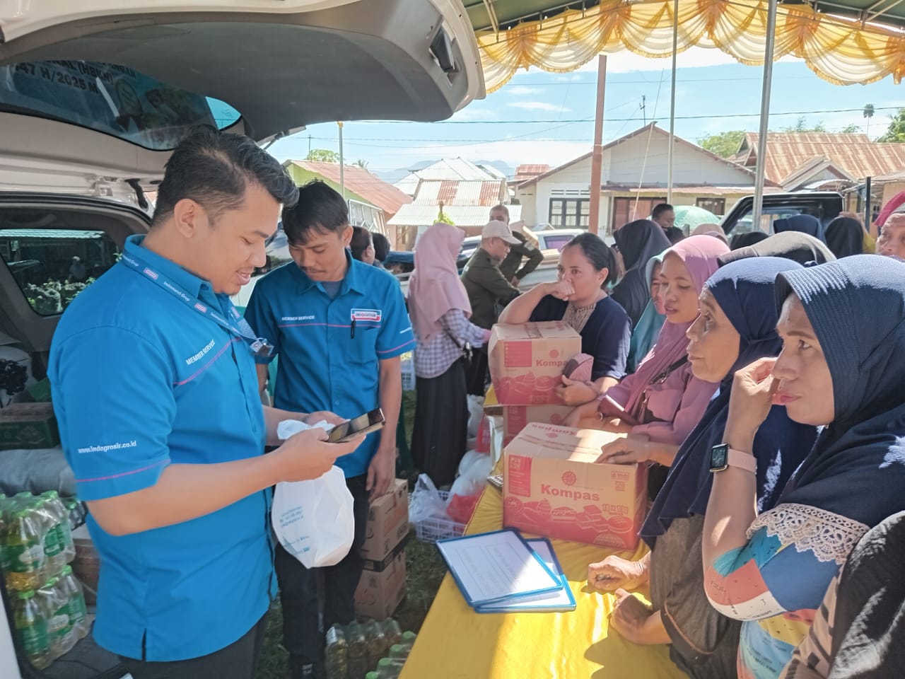 Dinas Ketahanan Pangan Penuhi Kebutuhan Warga Dembe jelang Festival Apangi 2025
