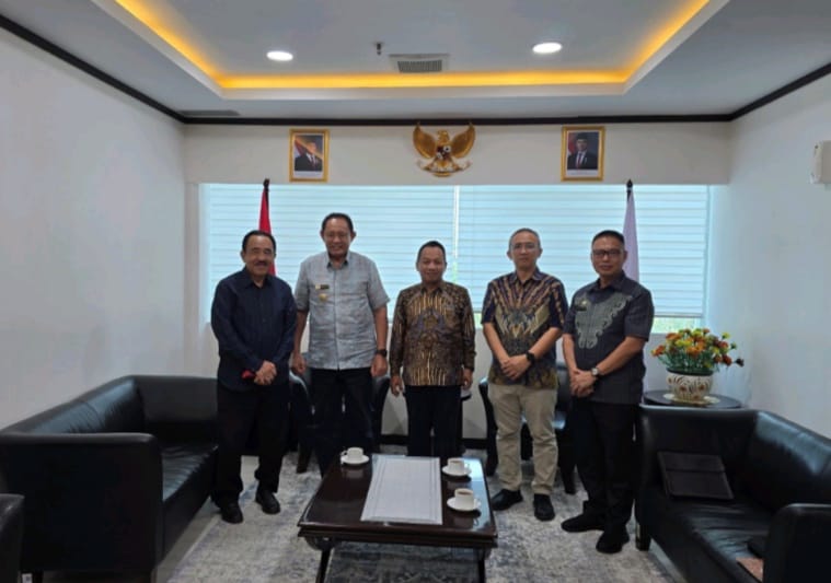 Gubernur Gorontalo Temui Direktur Jenderal Mineral dan Batubara KESDM
