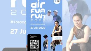 Keren! Jersey AIR FUN RUN Punya Makna yang dalam