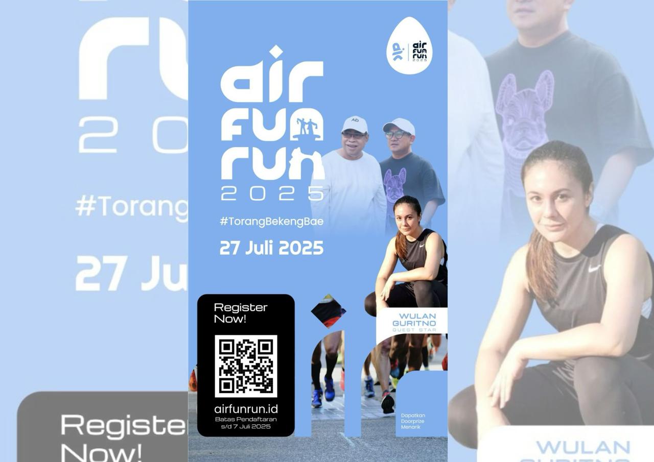 Keren! Jersey AIR FUN RUN Punya Makna yang dalam