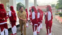 Gubernur dan Wakil Gubernur Gorontalo Beri Motivasi Paskibraka tingkat Provinsi