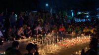Gusnar - Idah Pimpin Doa Bersama dengan Ratusan Driver Ojol Gorontalo