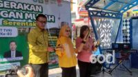 Idah Syaidah Buka Bazar Gerakan Pangan Murah di TVRI Gorontalo