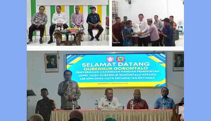 Serahkan Bantuan Beras, Ramdhan Pade Jangan dijual Lagi