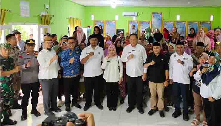 211 Keluarga Penerima Manfaat di Moodulio Terima Bantuan Pangan