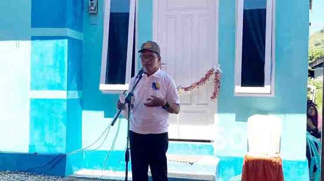 Pemerintah Kota Gorontalo Resmikan 17 Unit Rumah Layak Huni