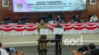 Pemerintah Provinsi Gorontalo dan DPRD Sepakati Pembentukan Program Peraturan Daerah Tahun Tahun 2026