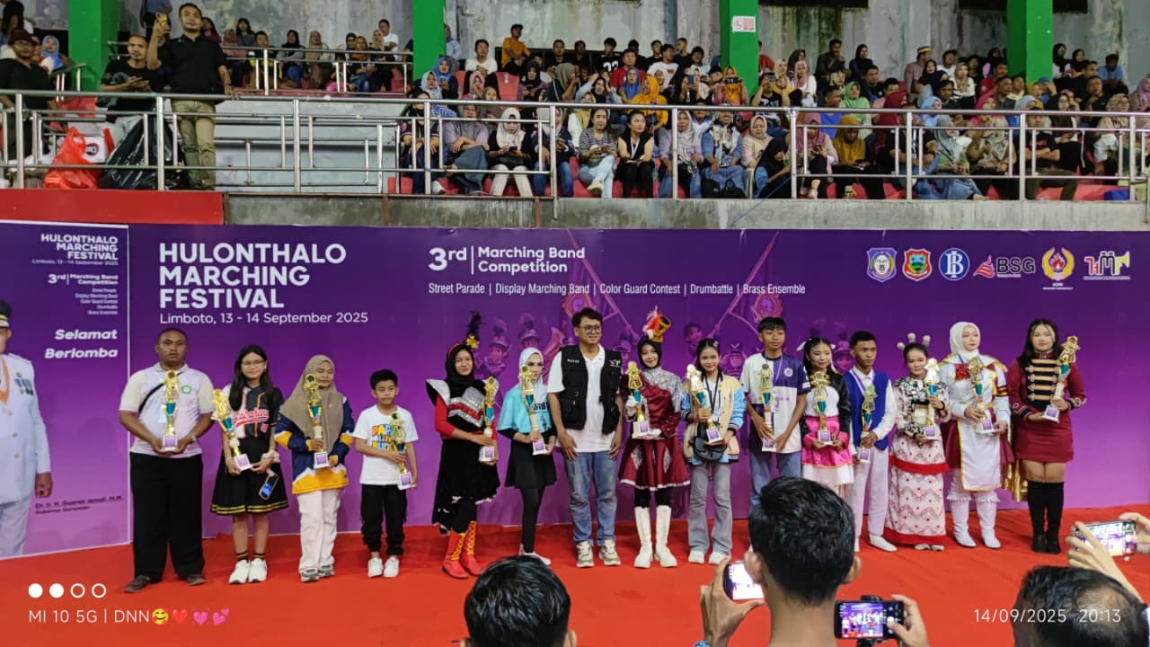 SDN 41 Hulonthalangi Sabet Juara 1 Umum HMF 2025