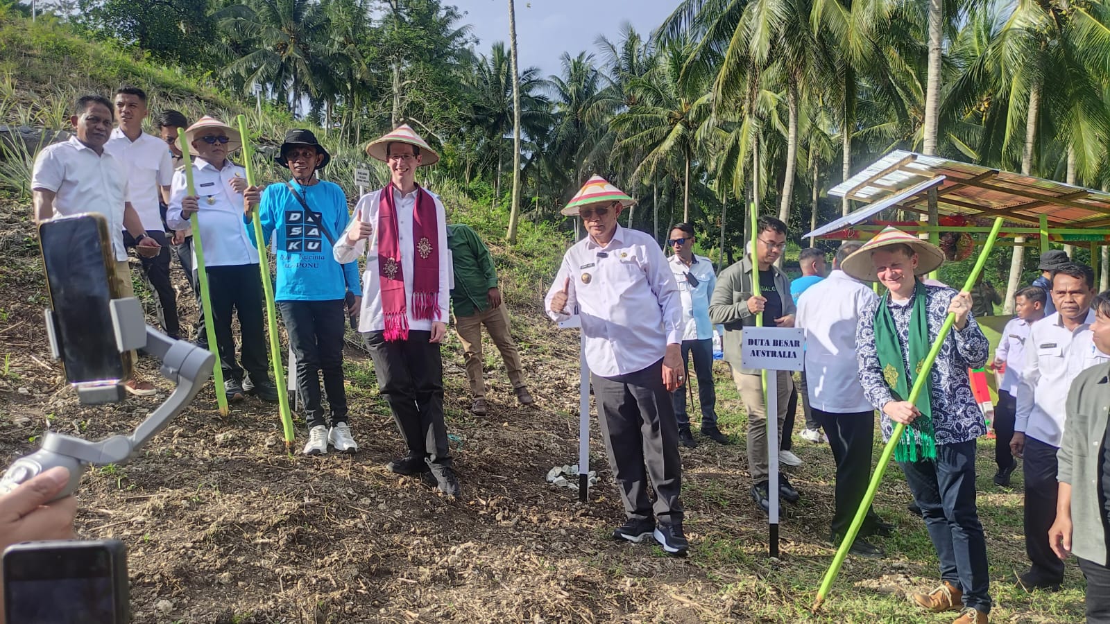 Bantu Petani Gorontalo, Gusnar Ismail Terima Kasih Pemerintah Australia