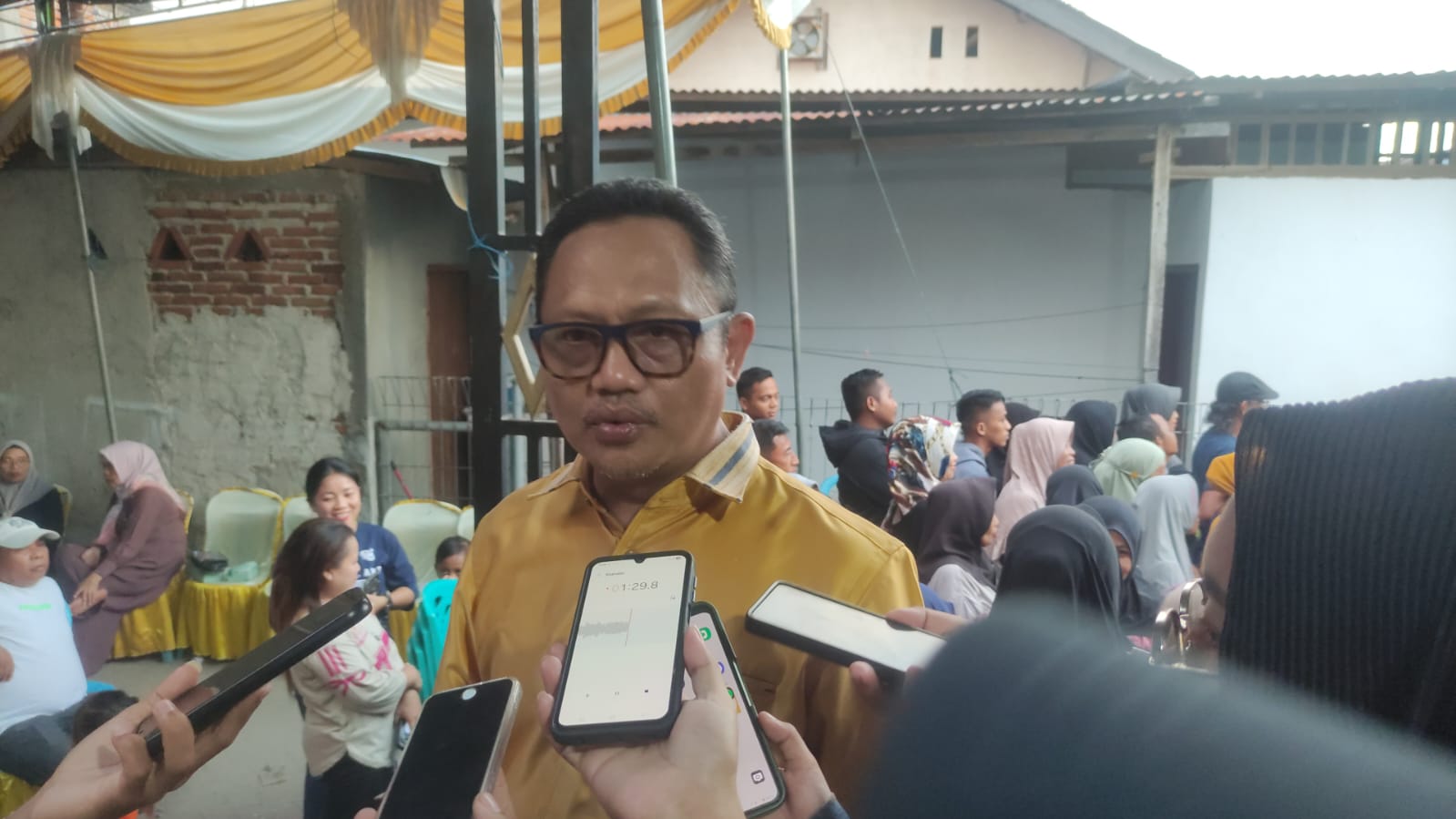 Reses DPRD, Irwan Hunawa Jaring Aspirasi Masyarakat Huangobotu