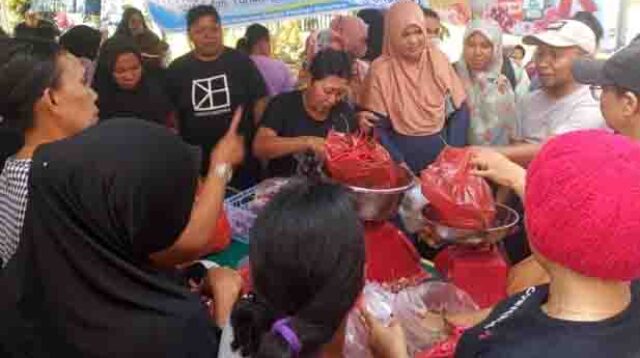 Bahan Pangan GPM di Gentuma Habis Terjual, Antuasias Masyarakat Sangat Tinggi