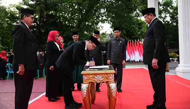 Gusnar Ismail Lantik 268 Pejabat Eselon III dan IV, Ini Rinciannya