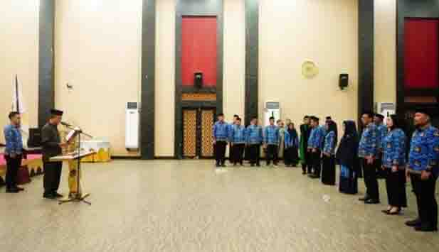 Pejabat Administrator dan Pengawas di Dinas Pangan Kota Gorontalo Resmi Dilantik