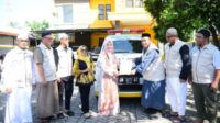Idah Syahidah Serahkan Satu Unit Ambulans ke Wahdah Islamiyah Gorontalo