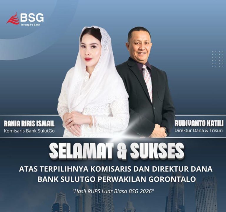 Pemegang Saham Pengendali Pilih Riris dan Rudiyanto sebagai Komisaris dan Direksi BSG