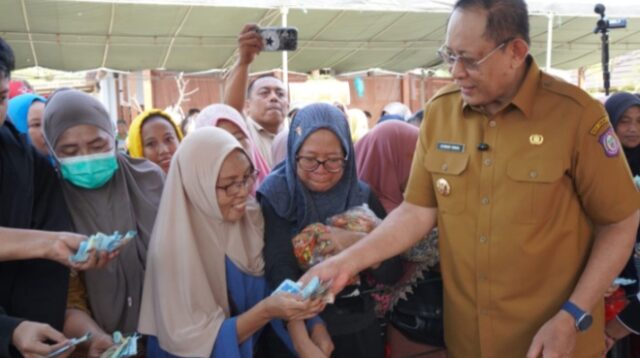 Antusias Warga Kota Gorontalo Sambut Pasar Murah Pemerintah Provinsi