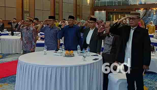 Ismail Madjid Hadiri Pelantikan DPP IKAPTK Provinsi Gorontalo