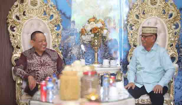 Ismet Mile terima Kunjungan Silaturahmi Gubernur Gorontalo