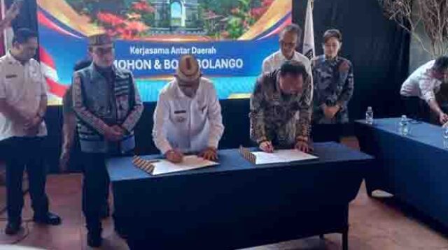 Jaga Stabilitas Pangan, Bone Bolango Jalin Kerja Sama dengan Kota Tomohon