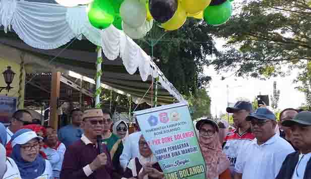 Bupati Bone Bolango Apresiasi Bazar Sehat di Center Point