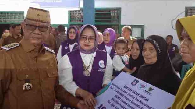 Ismet Mile Salurkan Bantuan Pangan dan Layanan Kesehatan Gratis di Desa Langge