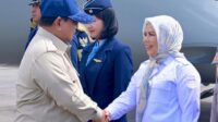 Lukisan Sejarah Idah Syahidah dan Prabowo Subianto di Gorontalo