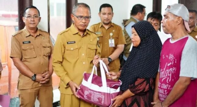 Gerak Cepat Pemerintah Kota Gorontalo Bantu Korban Kebakaran di Wumialo