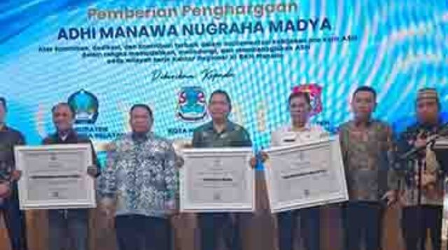 Pemerintah Bone Bolango Terima Penghargaan Adhi Manawa Nugraha Pratama dari BKN