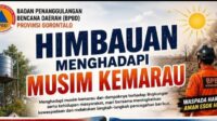 BPBD Gorontalo Rilis Langkah-Langkah Mitigasi Bencana dan Kebakaran