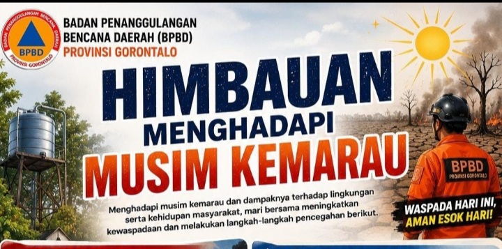 BPBD Gorontalo Rilis Langkah-Langkah Mitigasi Bencana dan Kebakaran