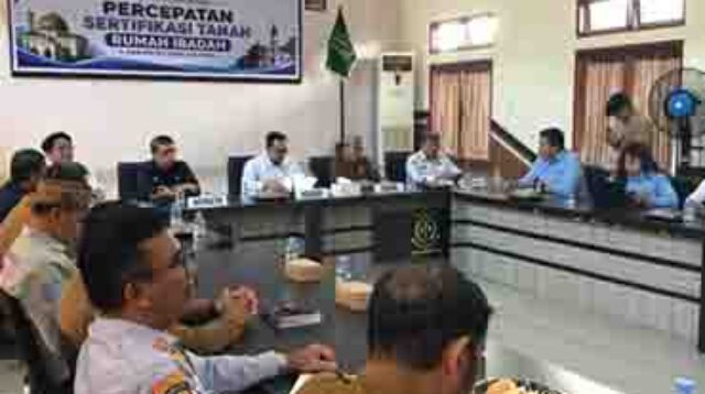 Bone Bolango Genjot Sertifikasi Tanah Wakaf Rumah Ibadah