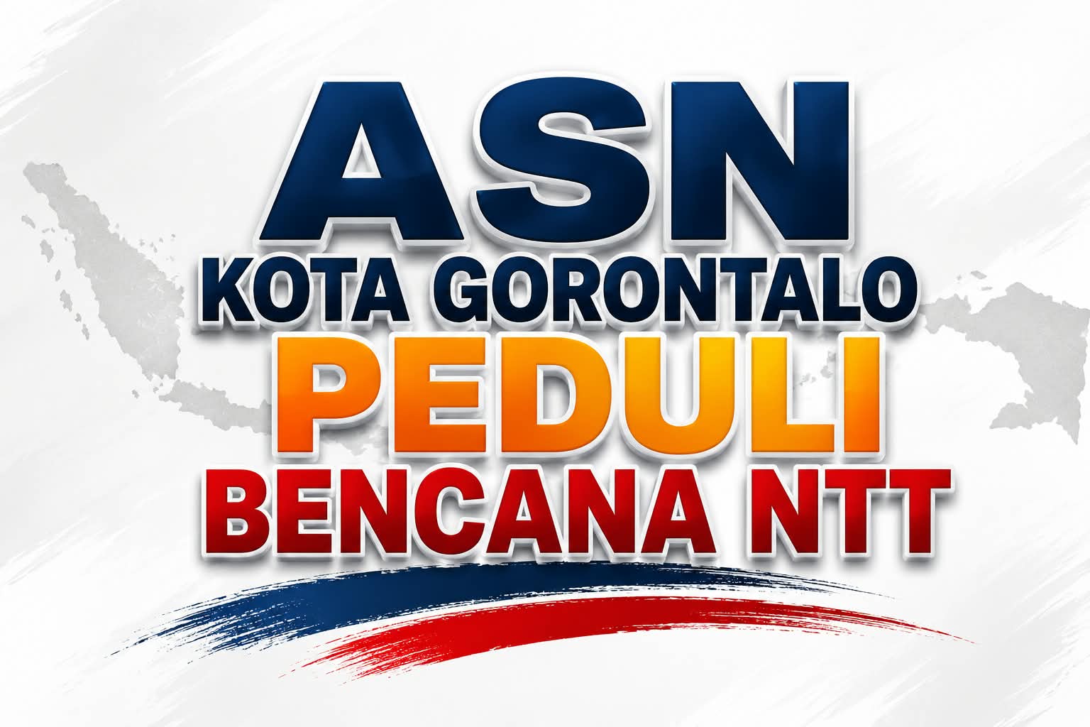 Donasi ASN Kota Gorontalo untuk NTT Tembus Rp108 Juta