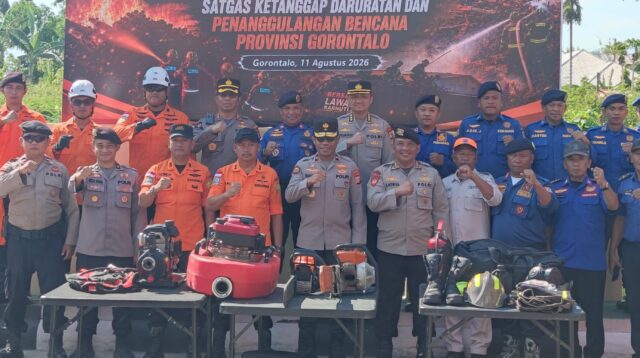 BPBD, Polda dan Basarnas Satukan Komando Hadapi Bencana Kekeringan di Gorontalo