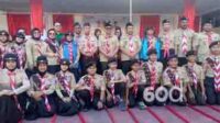 Indro Gobel Lepas Kontingen Jambore Nasional Ke-XII Tahun 2026 di Jakarta Timur