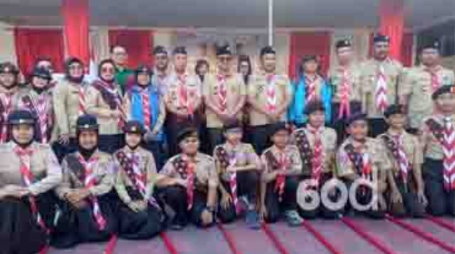 Indra Gobel Lepas Kontingen Jambore Nasional Ke-XII Tahun 2026 di Jakarta Timur