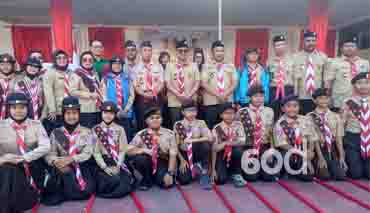 Indra Gobel Lepas Kontingen Jambore Nasional Ke-XII Tahun 2026 di Jakarta Timur