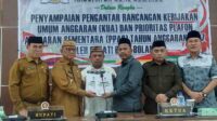 Ismet Mile Serahkan Rancangan KUA PPAS Tahun 2027 ke DPRD Bone Bolango