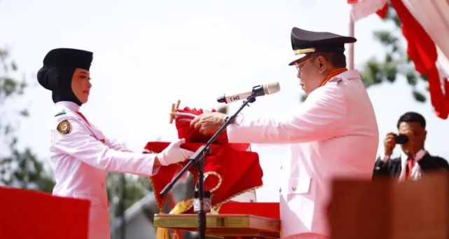 Kota Gorontalo Gelar Upacara 17 Agustus, Penaikan Bendera Berjalan Lancar