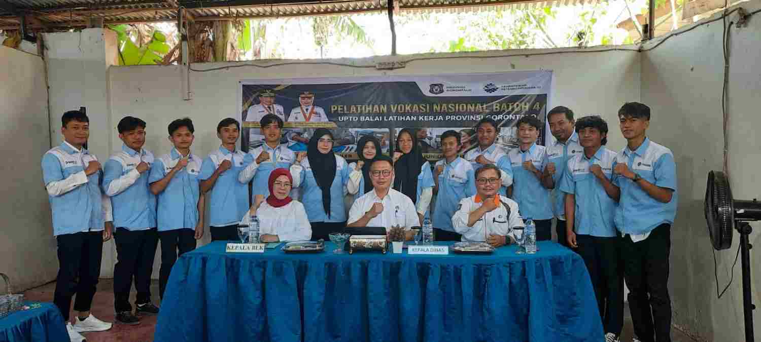 Tamat Langsung Siap Kerja, 14 Program Baru Dibuka di BLK Gorontalo