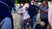 Warga Biluhu Barat Antusias Sambut Pasar Murah Bersubsidi