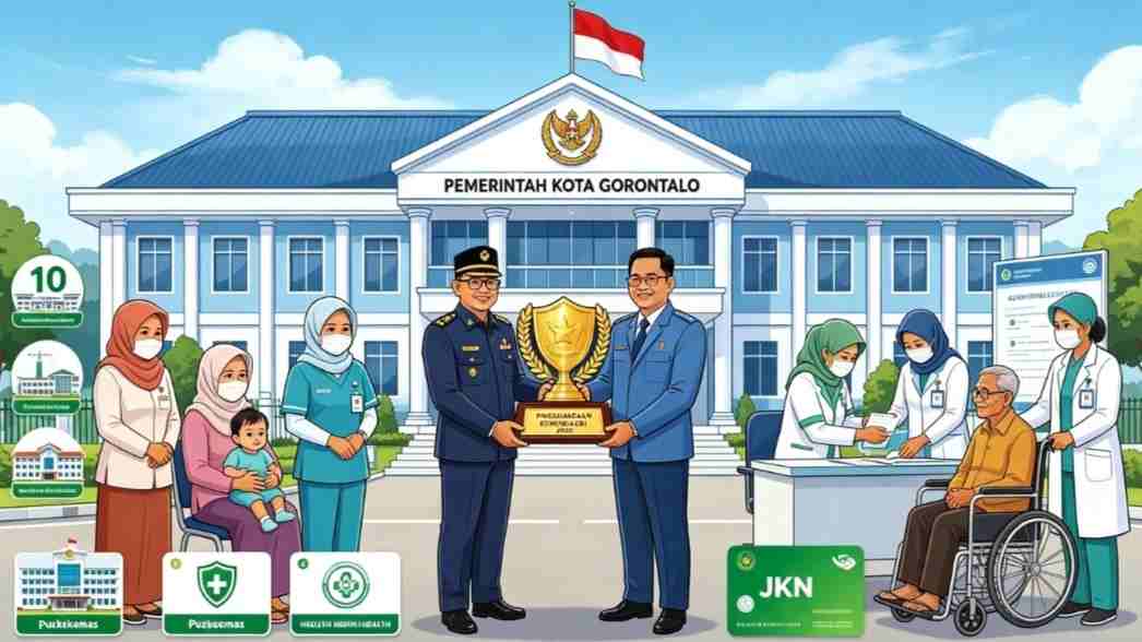 Apresiasi Pemerintah Daerah Berprestasi 2026, Kota Gorontalo Terbaik Kategori Kesehatan