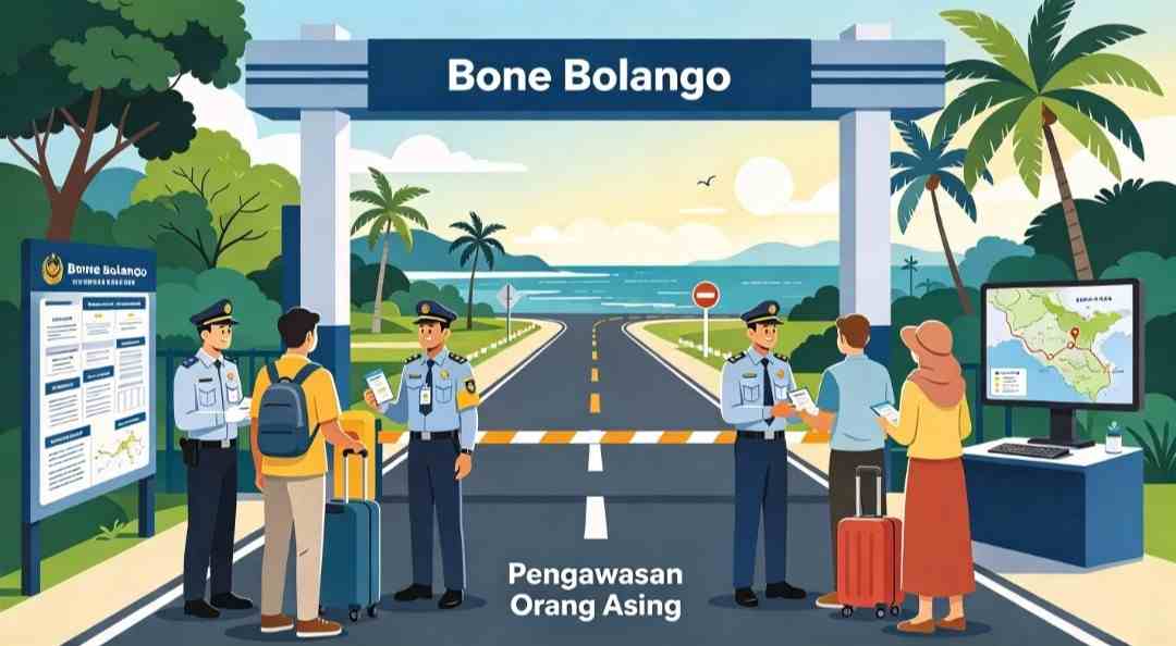 Imigrasi Kelas I TPI Gorontalo Ajak Lintas Instansi Perkuat Pengawasan WNA di Bone Bolango