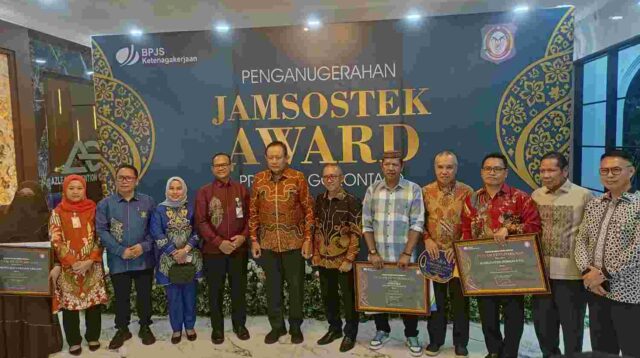 Jamsostek Award 2026, Gubernur Gorontalo: Jadikan Penghargaan Sebagai Motivasi