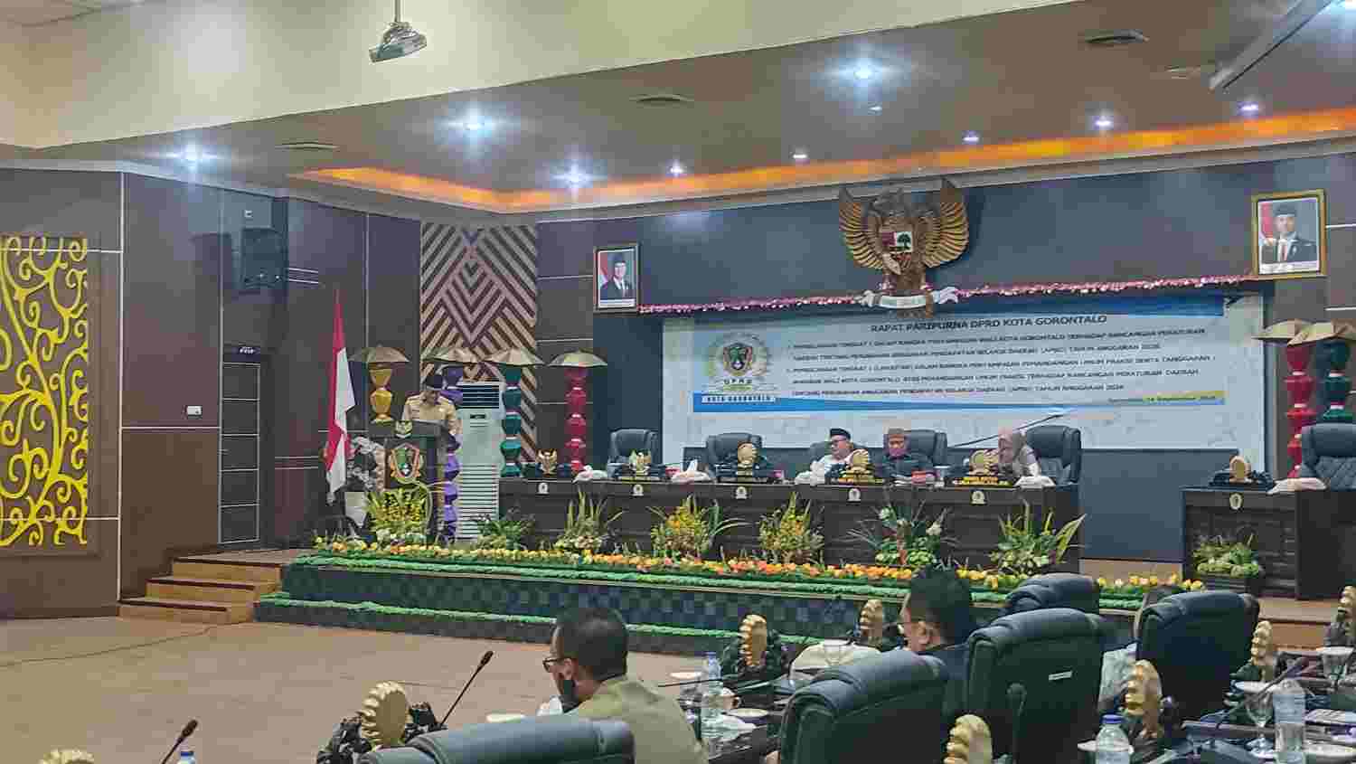 Pemerintah Kota Gorontalo Serahkan Ranperda APBD-P 2026 ke DPRD