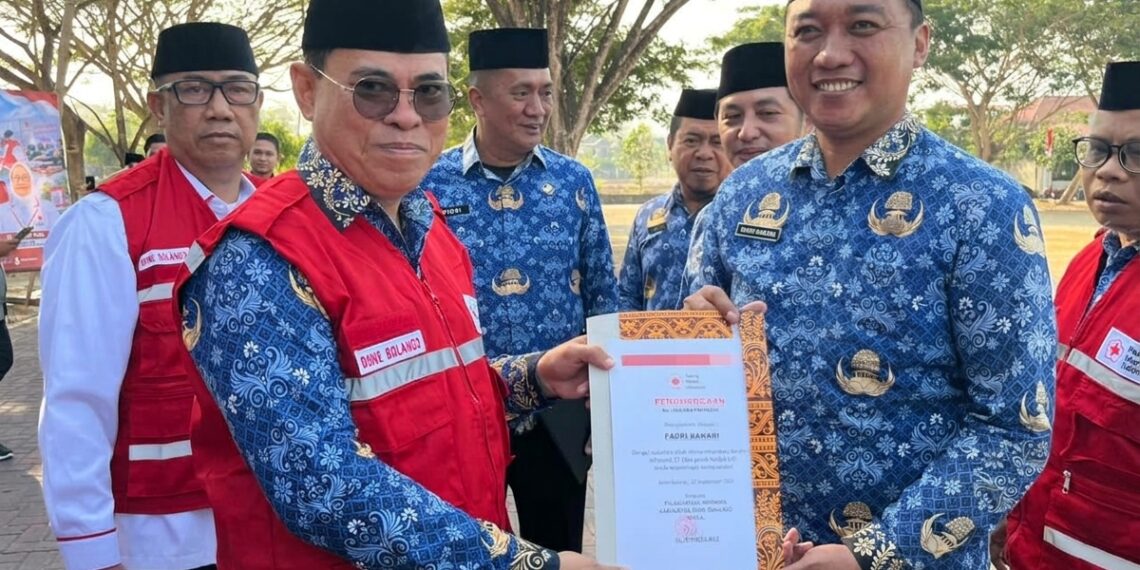 Peringati HUT ke-81, Sekda Bone Bolango Puji Kerja Palang Merah Indonesia