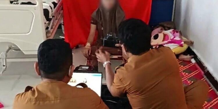Siswa Pasien di RSUD Toto Kabila Ikuti Perekaman KTP Elektronik