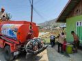21 Ribu Liter Air Bersih Mengalir ke Telaga Biru, Ini Aksi BPBD Provinsi Gorontalo