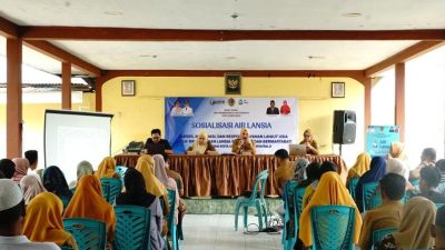 Dinsos-PM Kota Gorontalo Sosialisasikan Program AIR LANSIA di Kecamatan Kota Utara